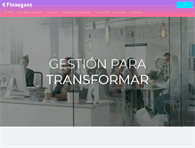 Tablet Screenshot of finneg.com